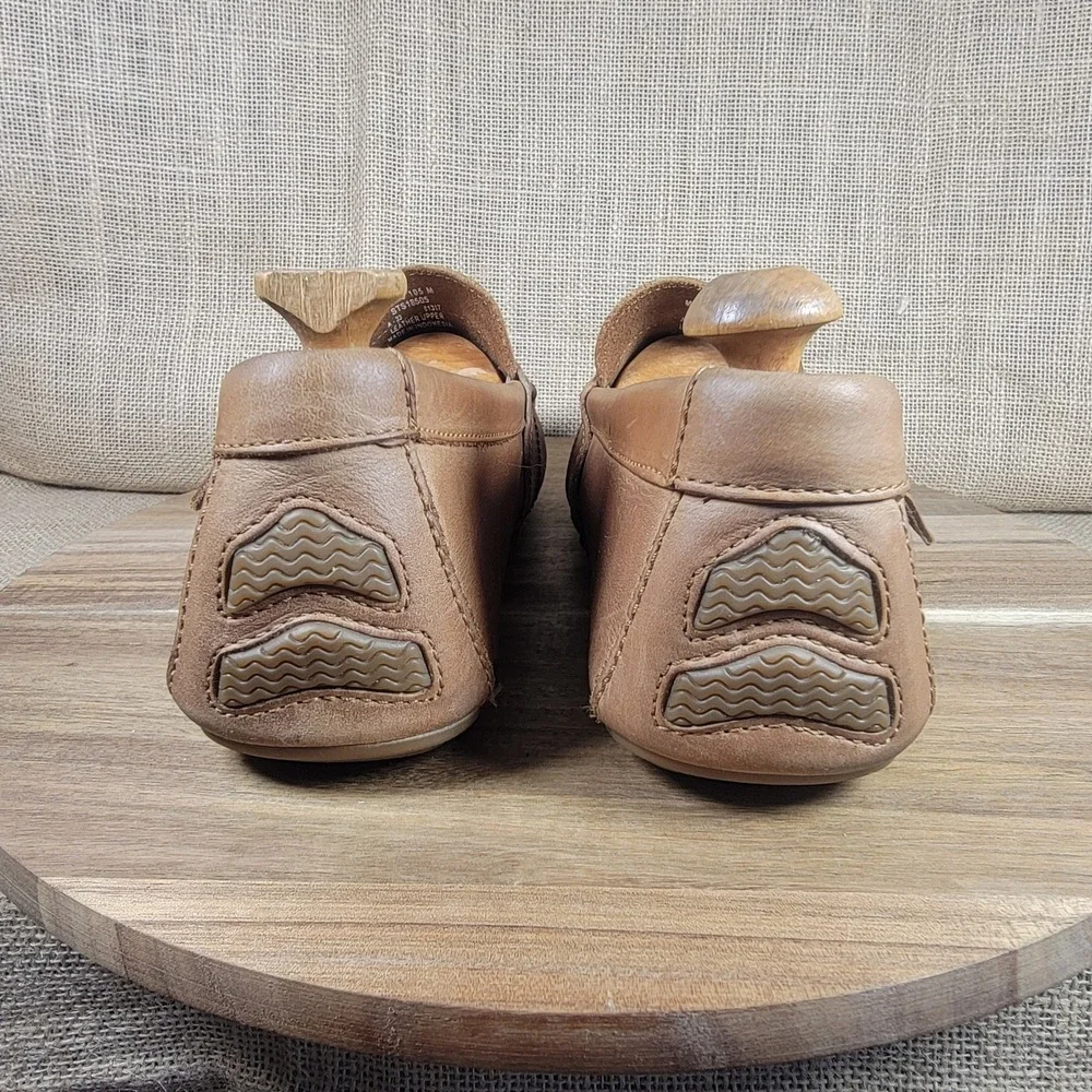 Sperry Penny Loafers Driving Moccasins Leather Slip On Casual Men's 10.5M Tan